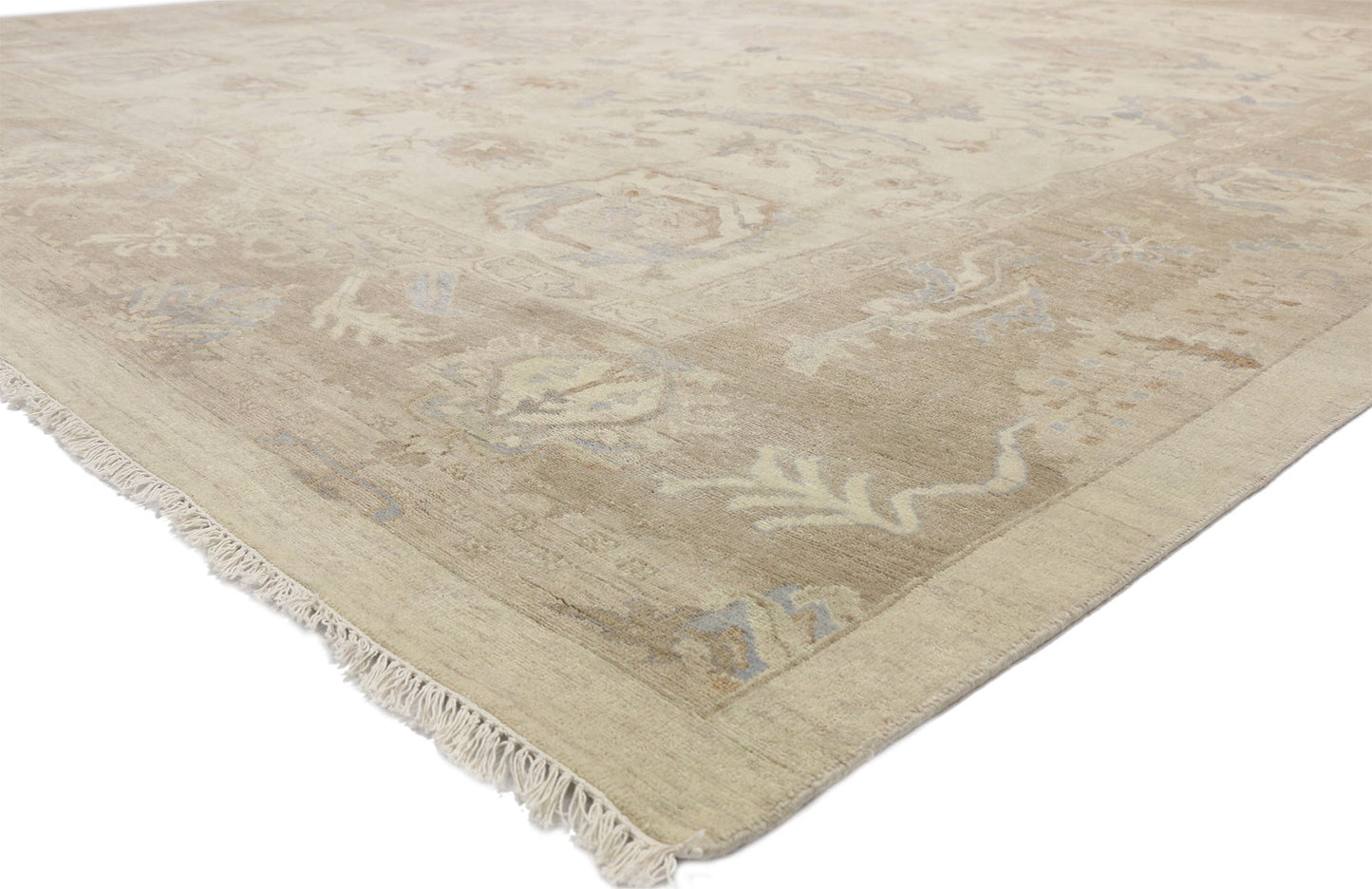 12 x 15 Vintage-Inspired Oushak Rug 30425