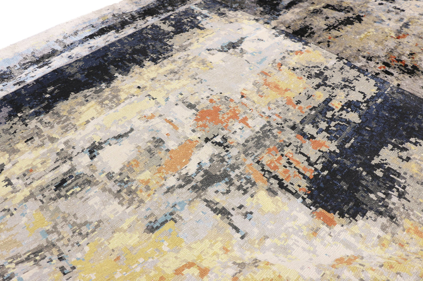 8 x 10 Contemporary Abstract Indian Rug 30429