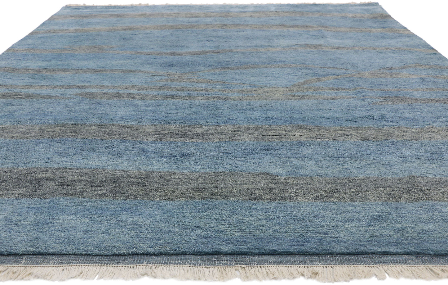 9 x 10 Abstract Moroccan Rug 30499