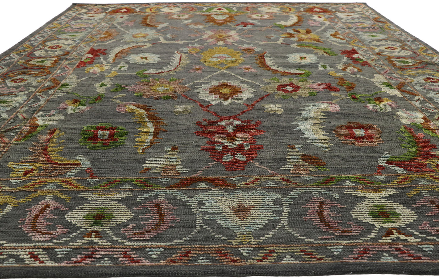 10 x 12 Contemporary Oushak Souf Rug 30515