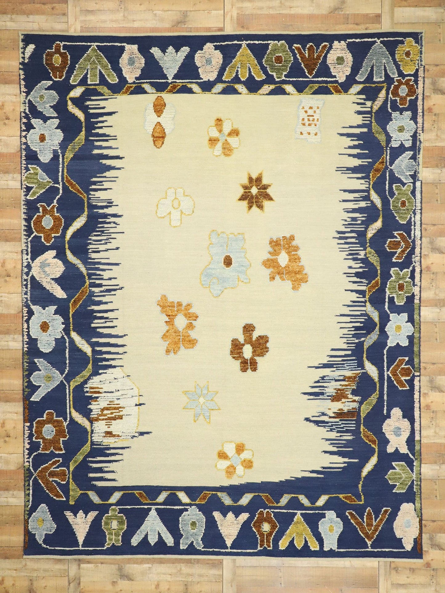 10 x 14 Oushak High-Low Rug 30516