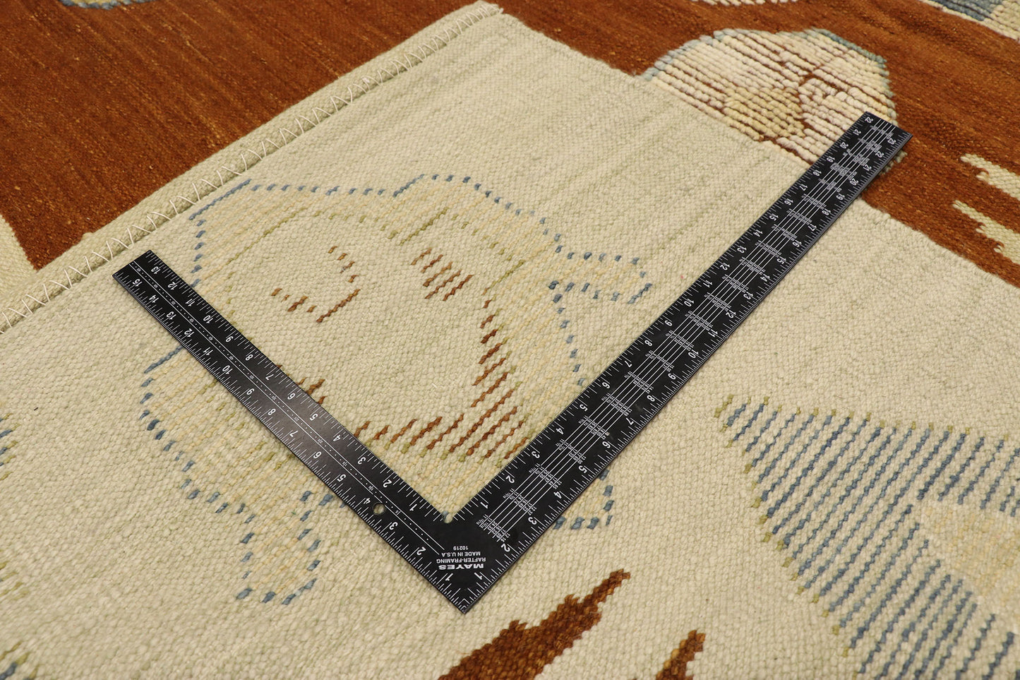 10 x 13 Contemporary Oushak Souf Rug 30519