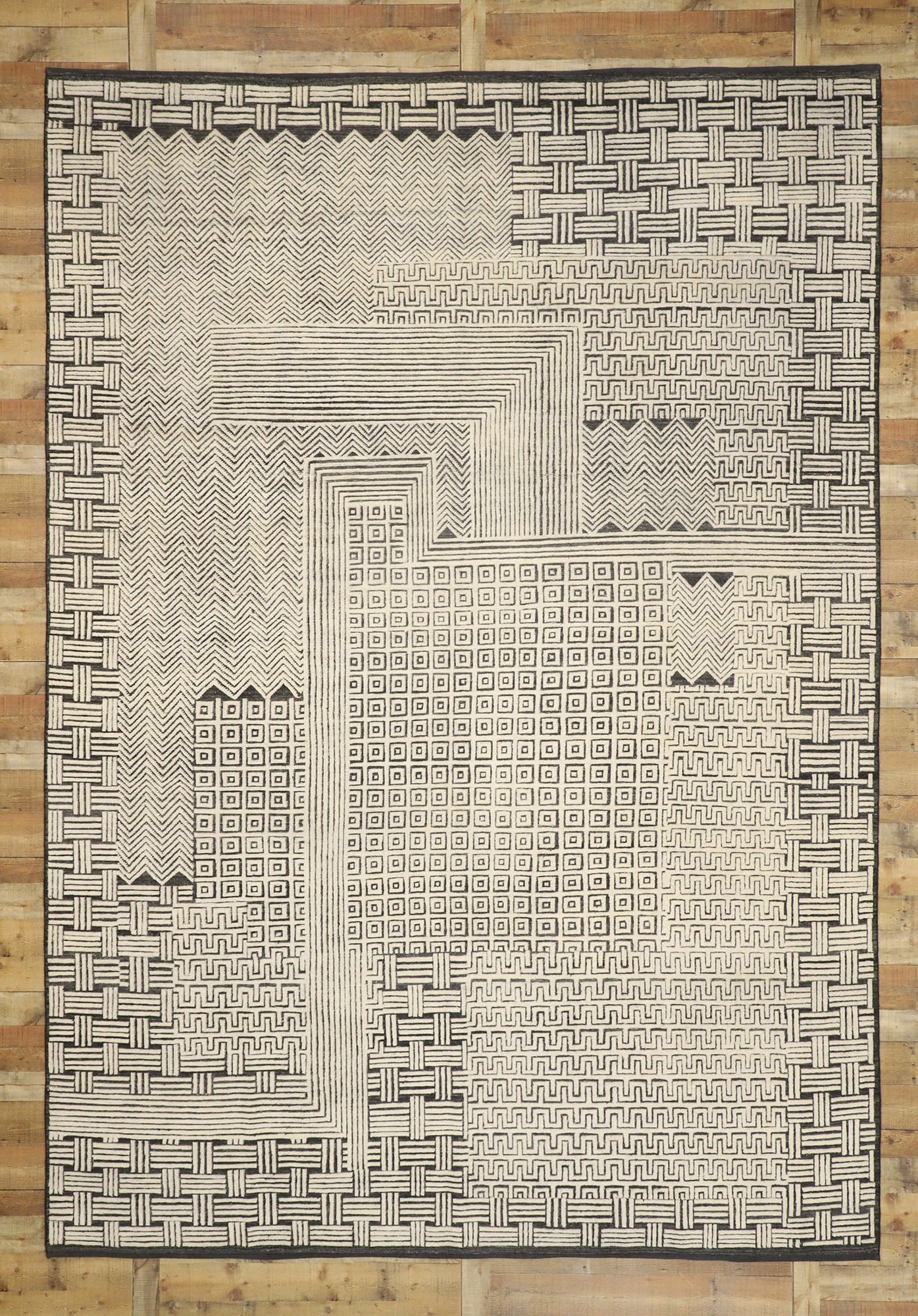 10 x 14 Contemporary Area Rug 30523