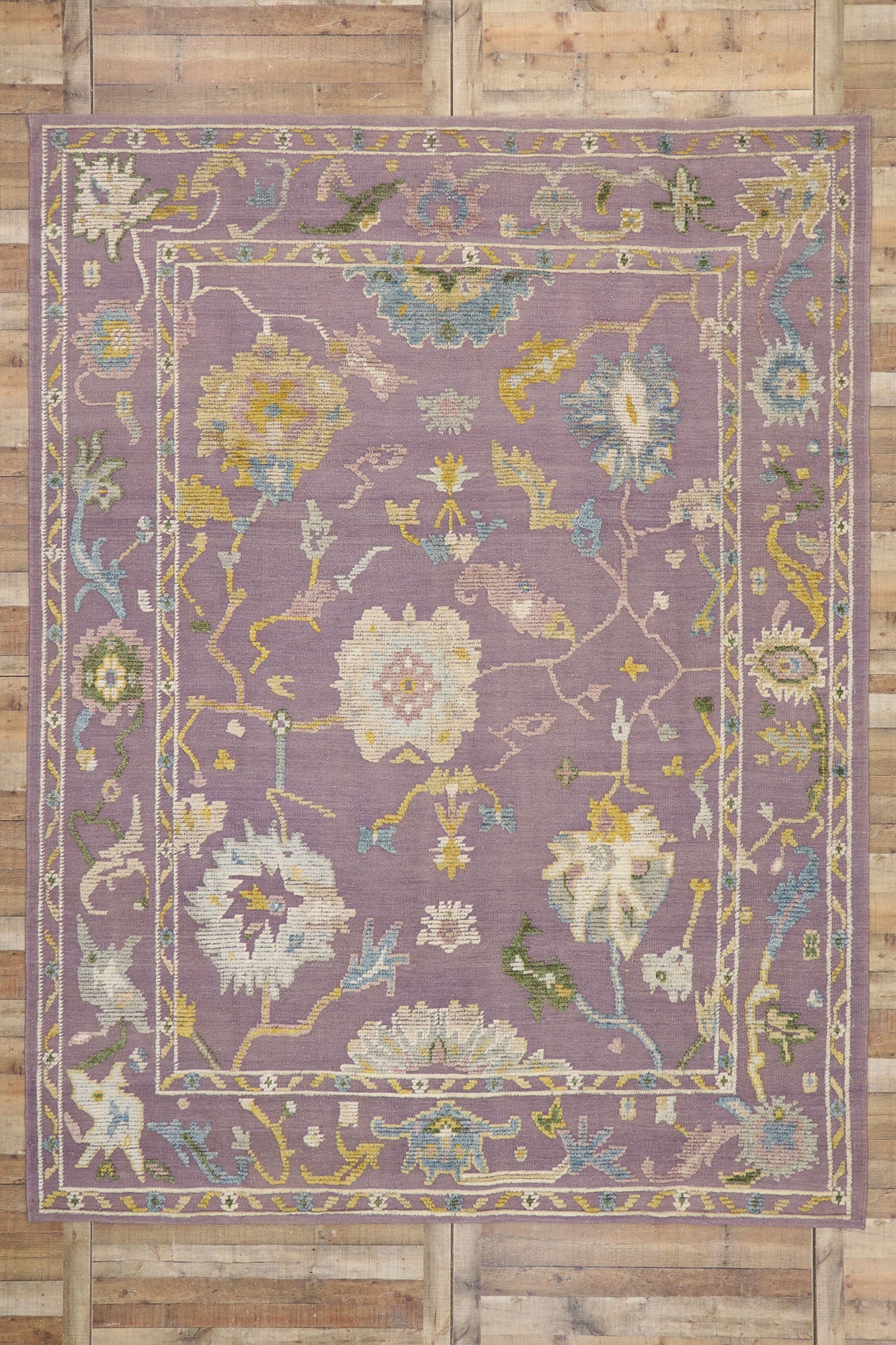 9 x 12 Oushak High-Low Rug 30555