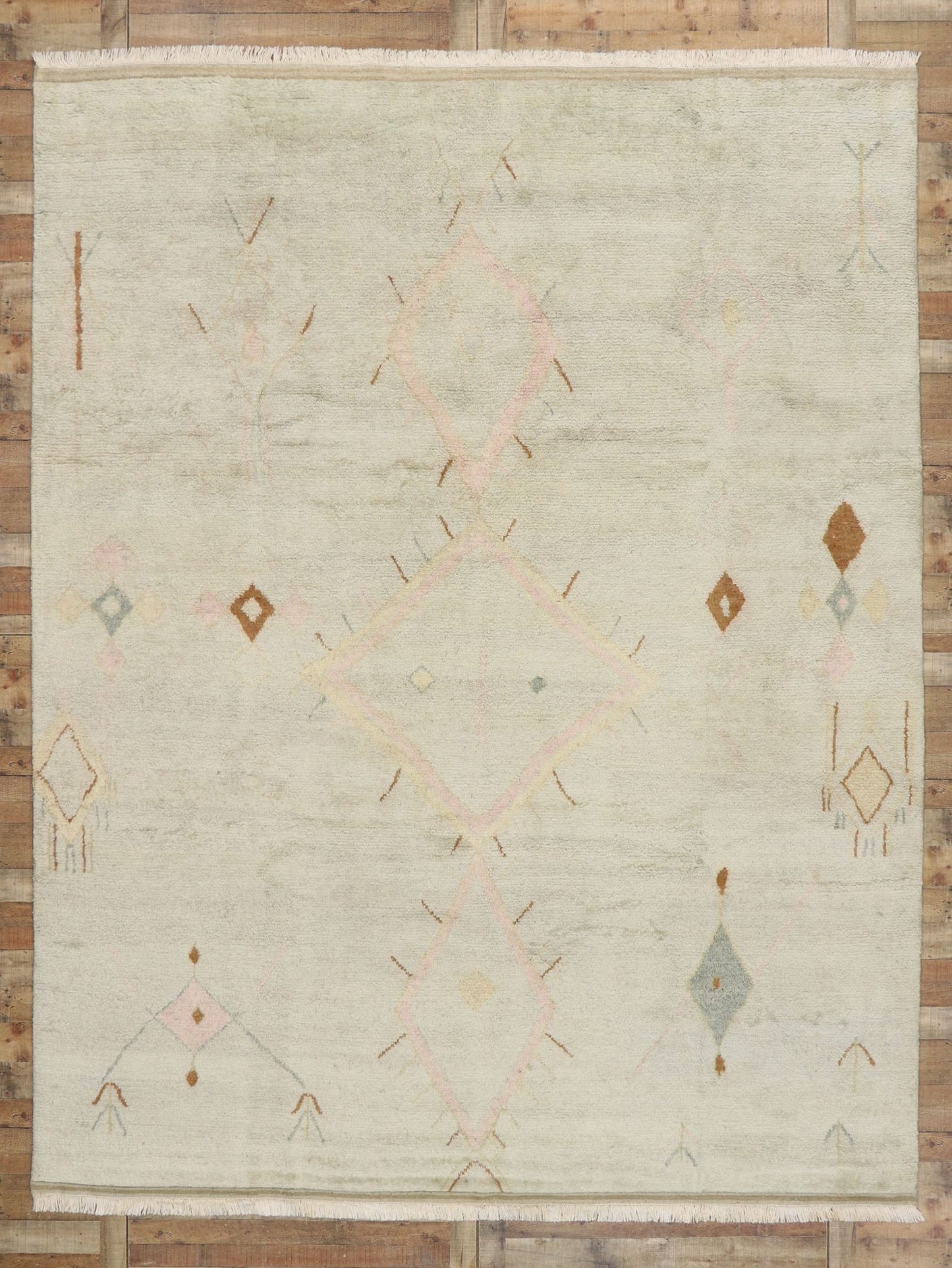 10 x 13 Contemporary Moroccan Rug 30564