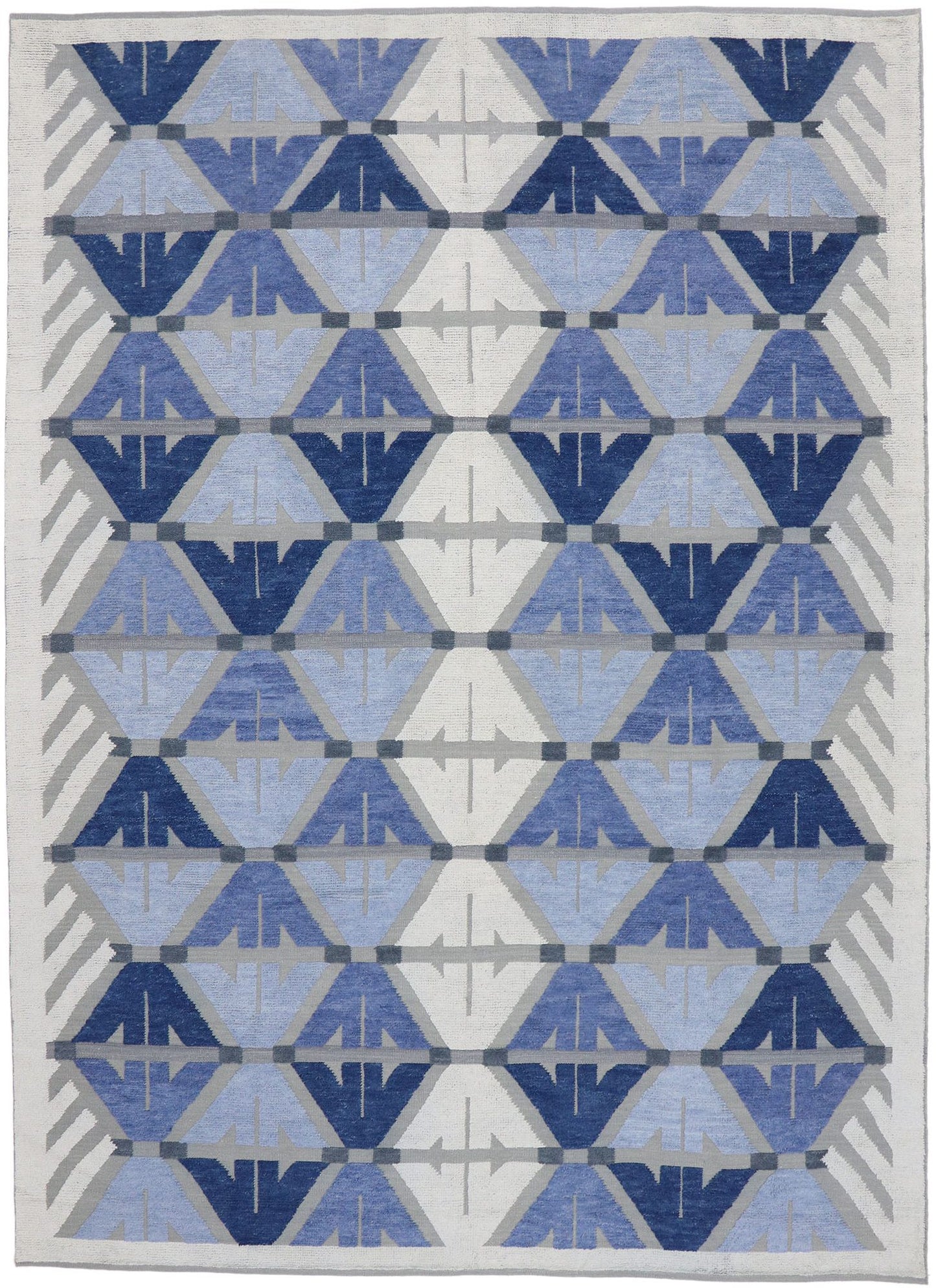 11 x 14 Geometric High-Low Rug 30566