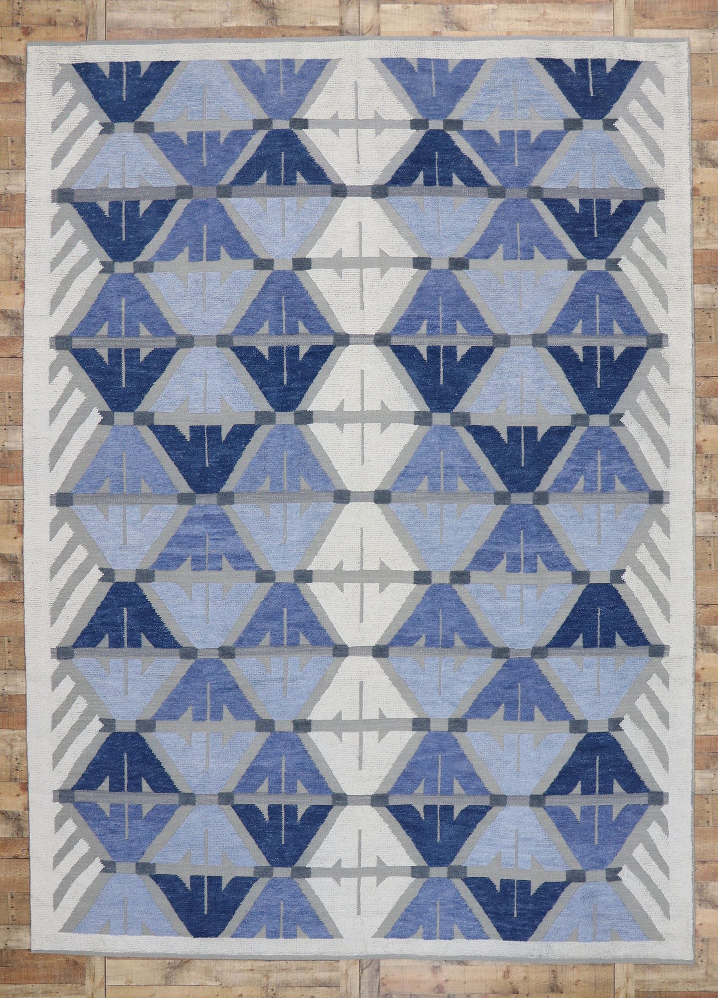 11 x 14 Geometric High-Low Rug 30566