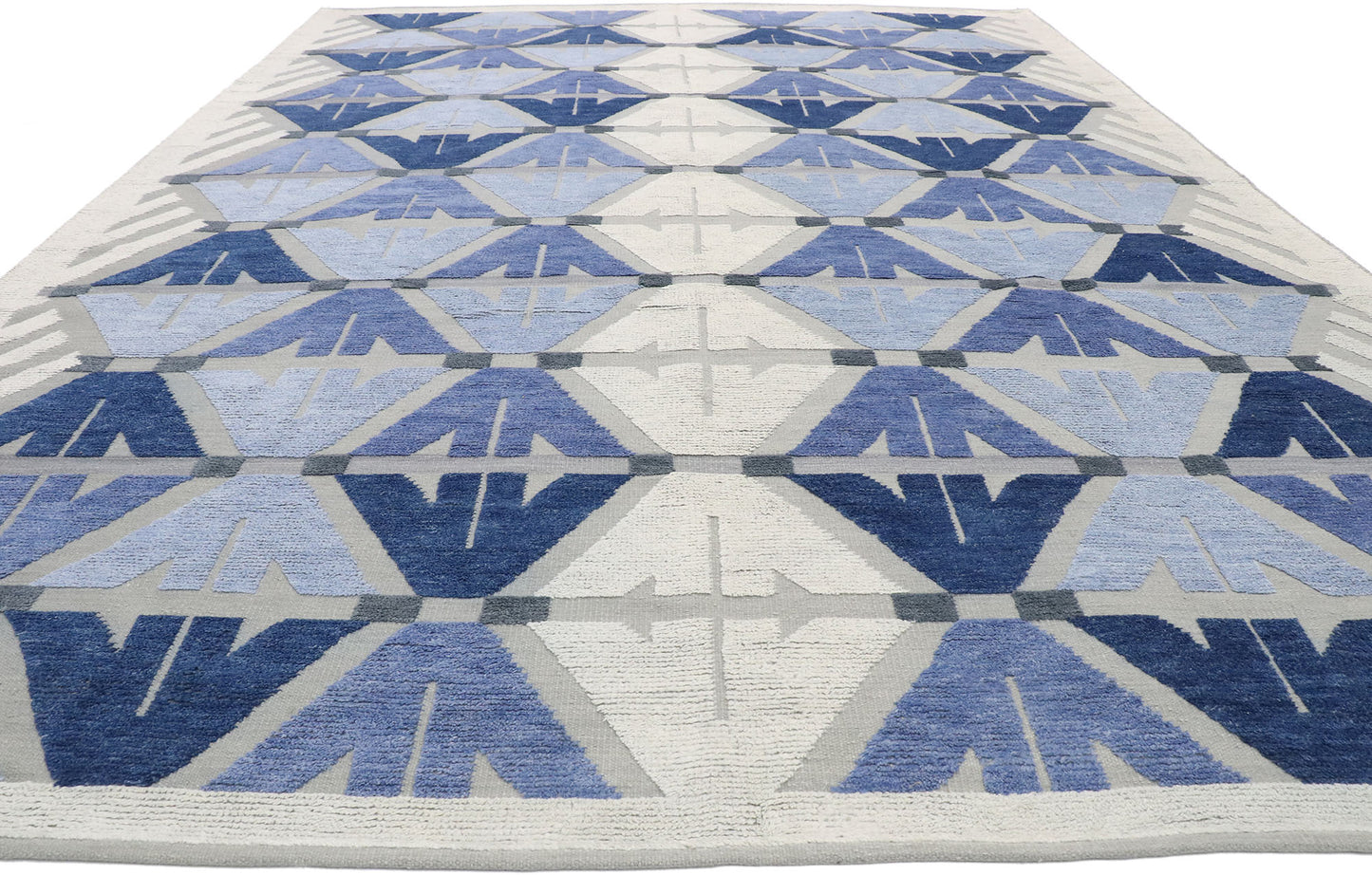 11 x 14 Geometric High-Low Rug 30566
