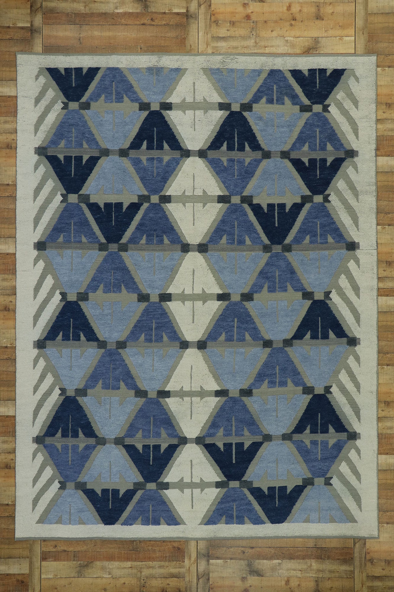 9 x 12 Contemporary Kilim Souf Rug 30590