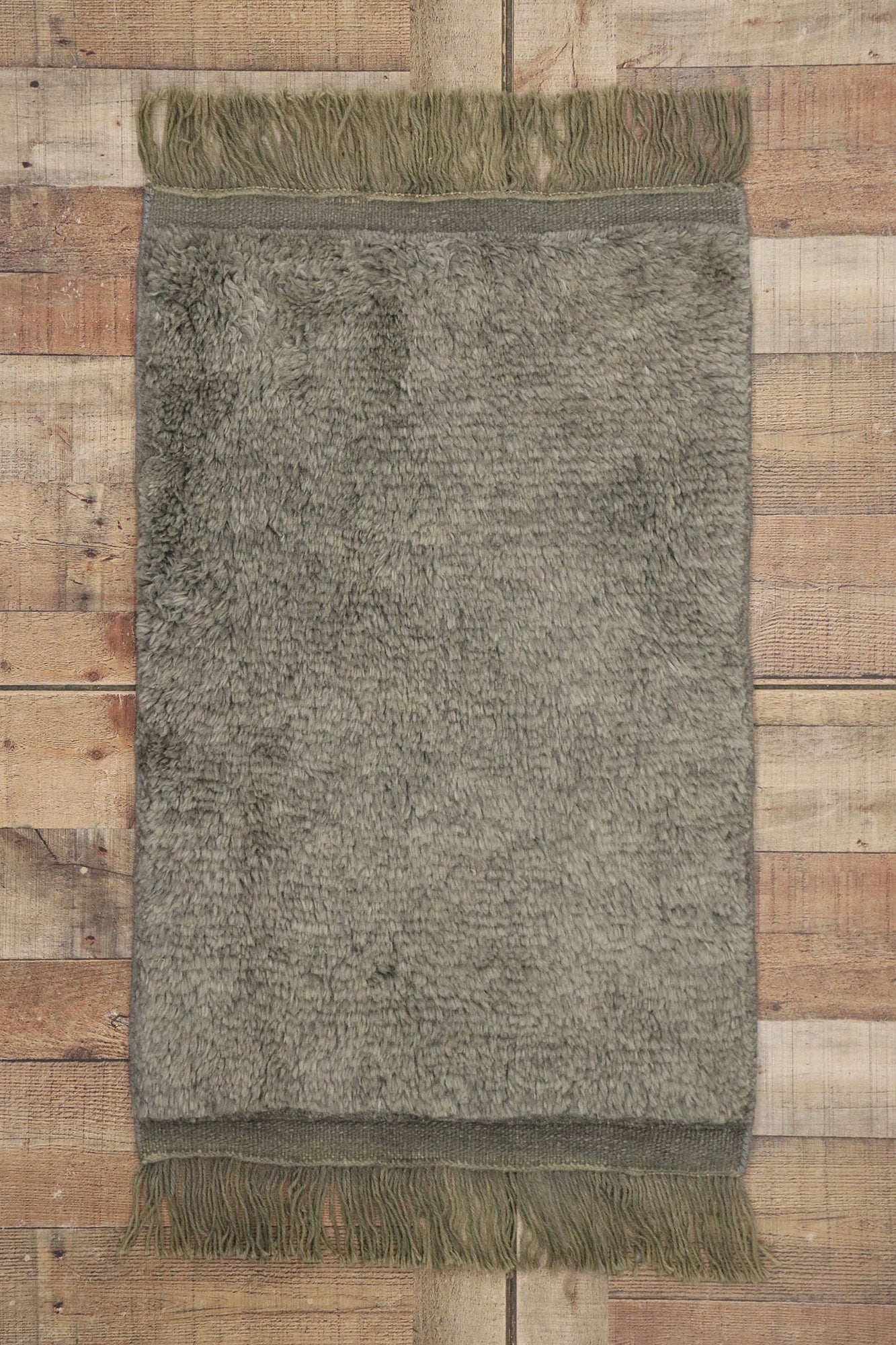 2 x 3 Small Gray Moroccan Rug 30602