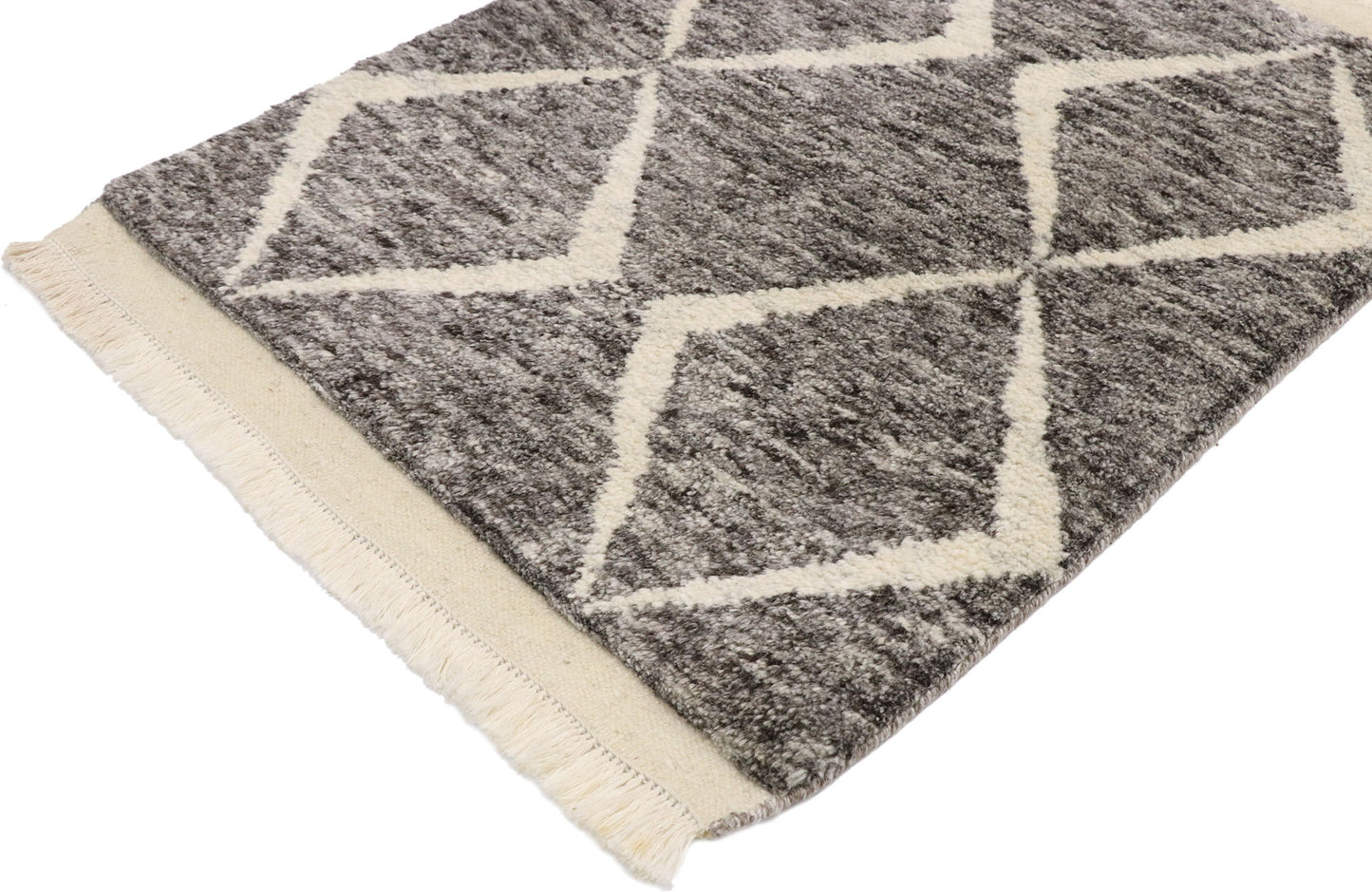 2 x 3 Small Earth-Tone Moroccan Rug 30605