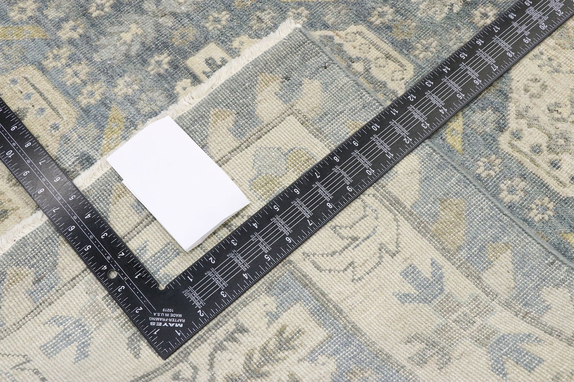 10 x 13 Vintage-Inspired Oushak Rug 30623