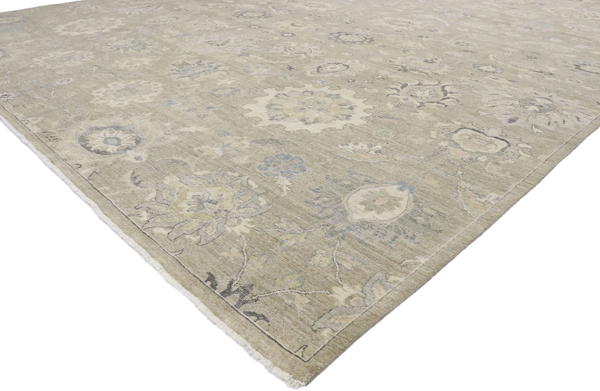12 x 15 Contemporary Oushak Rug 30624