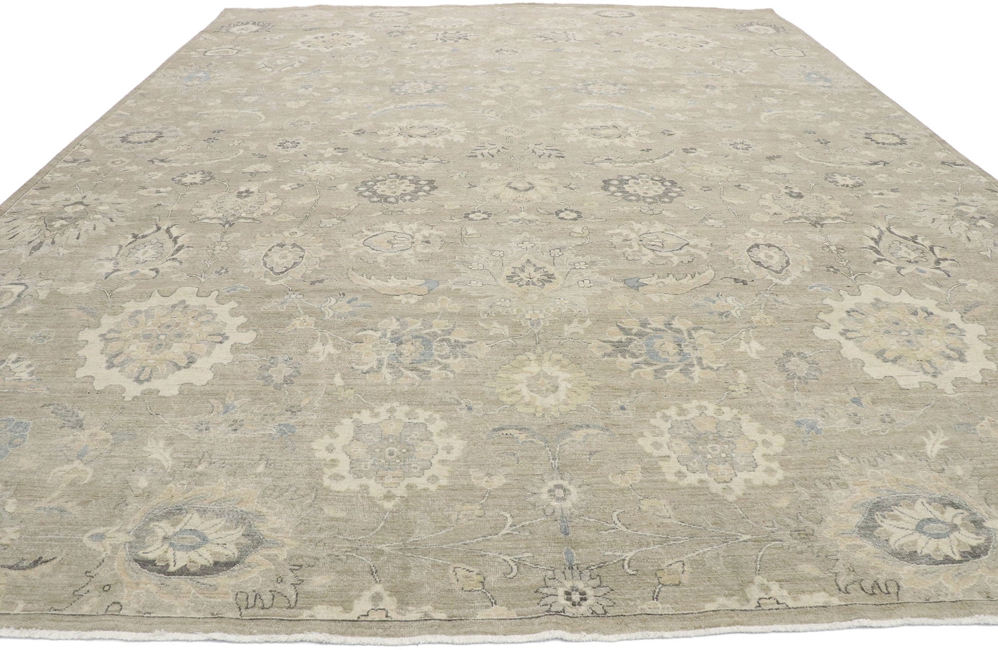 12 x 15 Contemporary Oushak Rug 30624