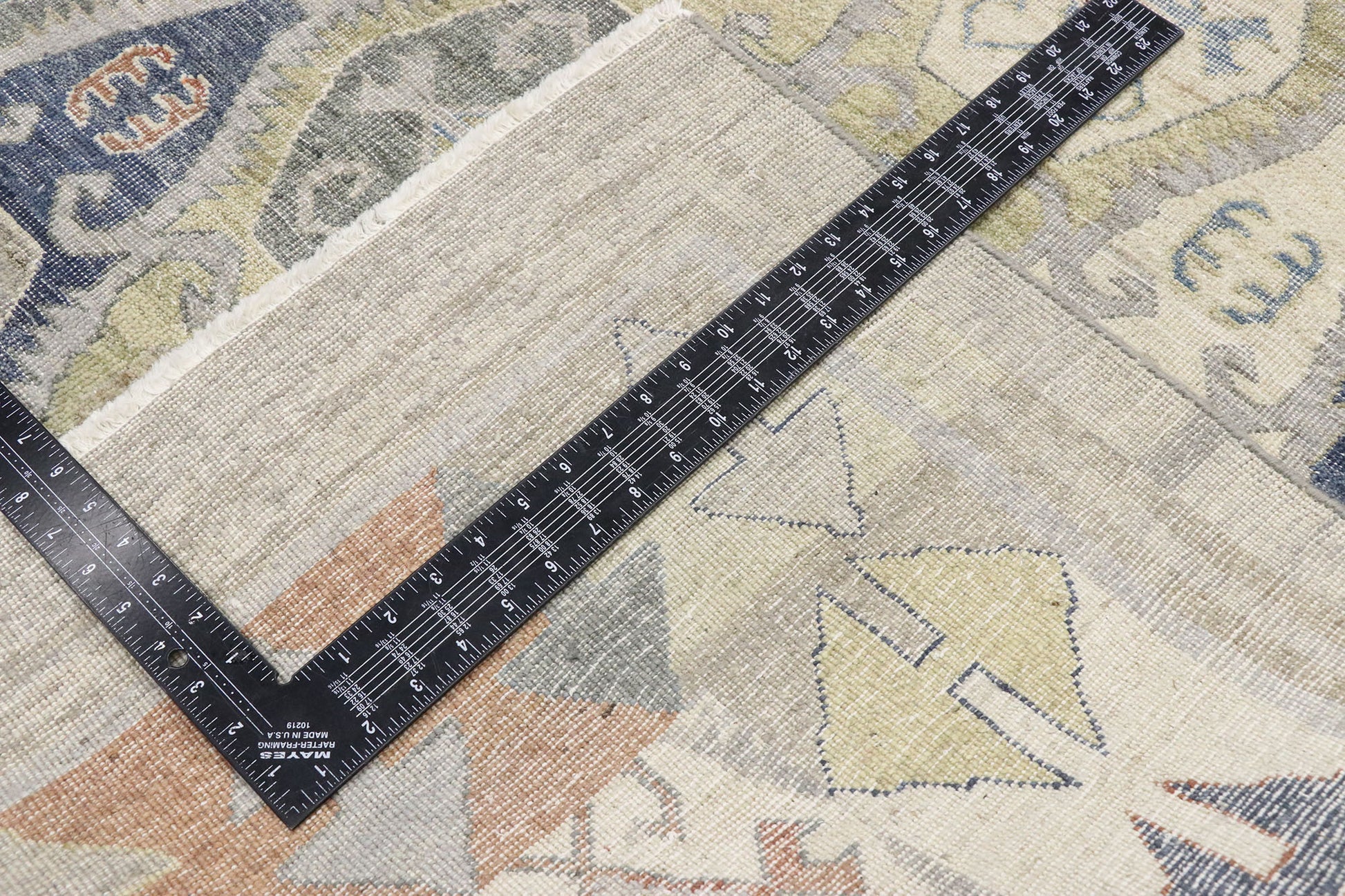 12 x 15 Vintage-Inspired Oushak Rug 30626