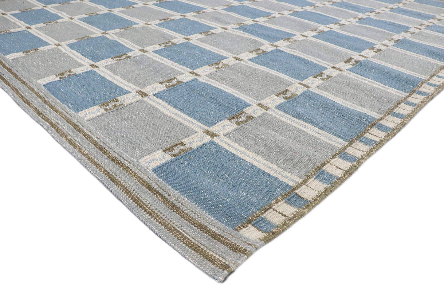 10 x 13 Swedish Inspired Kilim Rug 30650