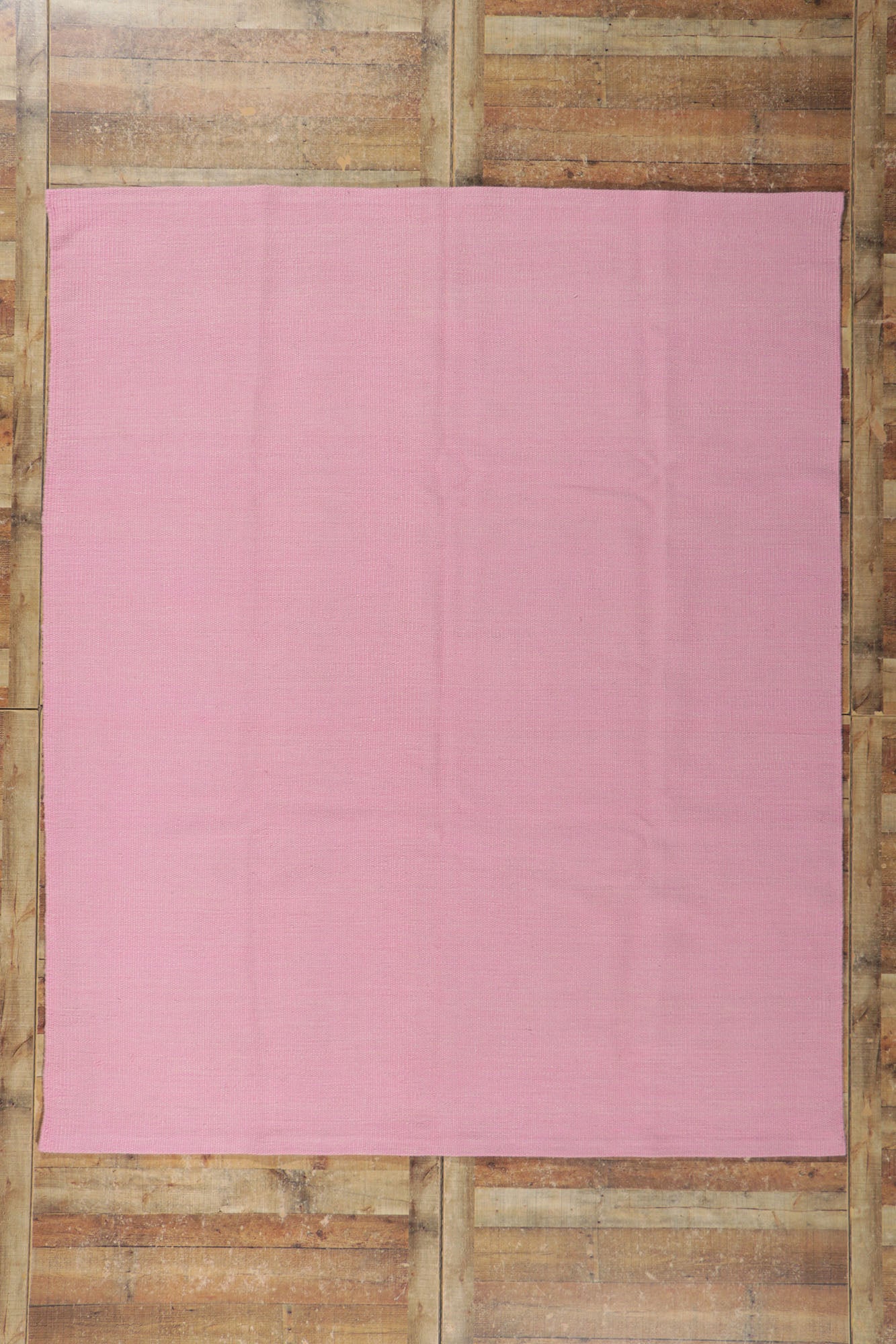 8 x 10 Swedish Inspired Pink Kilim Rug 30687