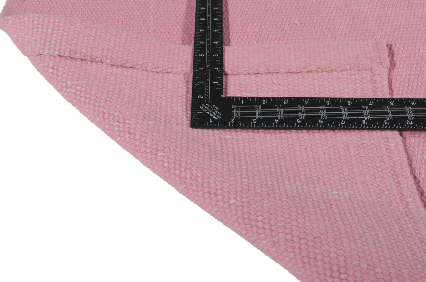 3 x 12 Swedish Inspired Pink Kilim Rug 30690