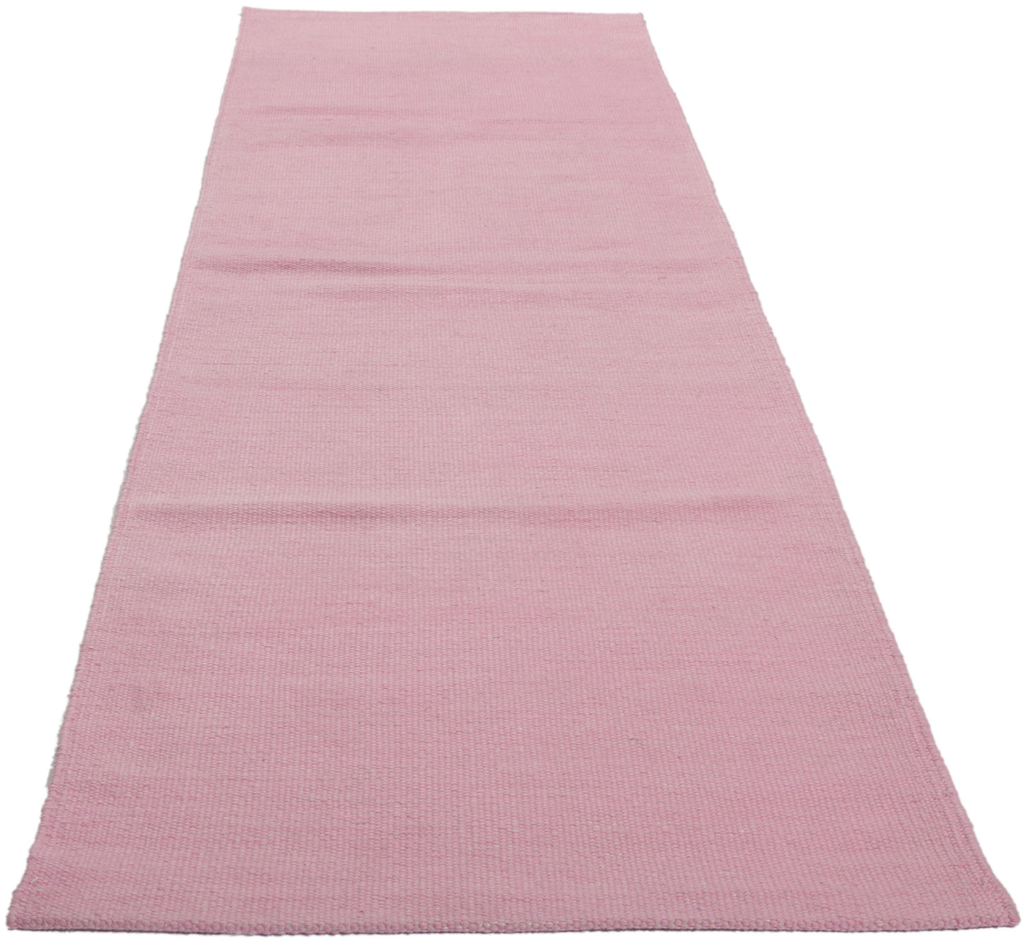 3 x 12 Swedish Inspired Pink Kilim Rug 30690