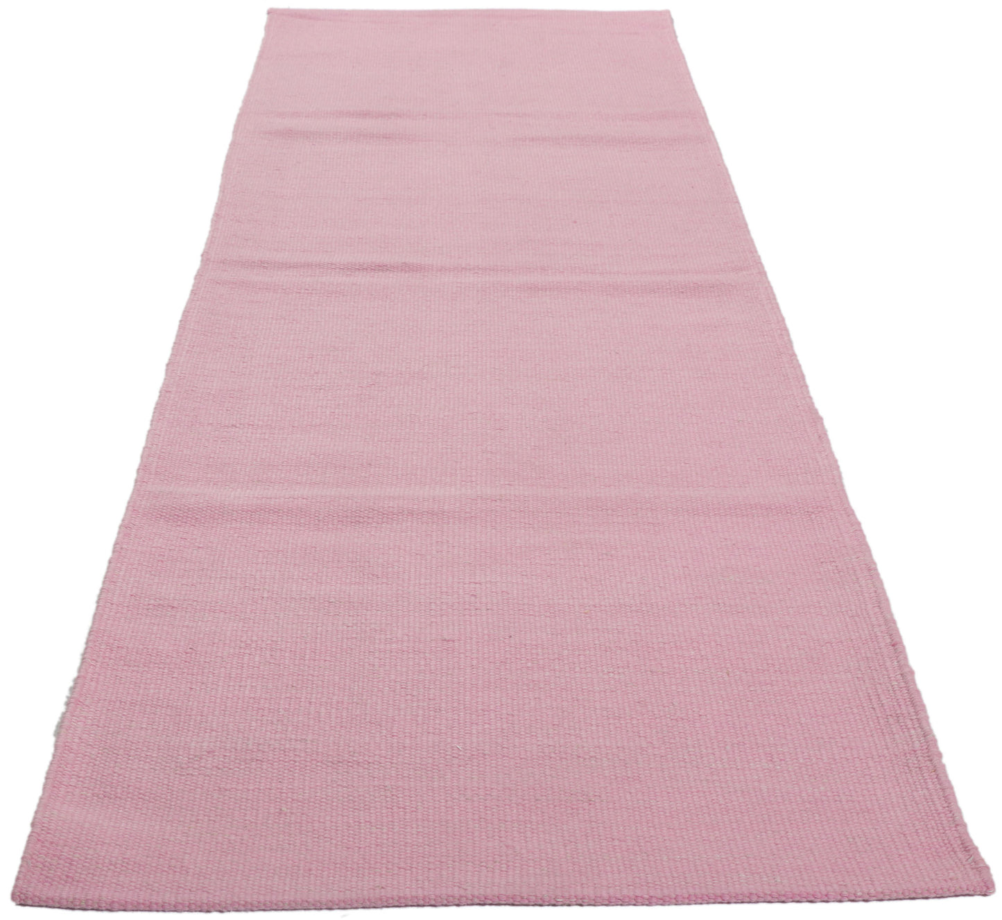 3 x 12 Swedish Inspired Pink Kilim Rug 30691
