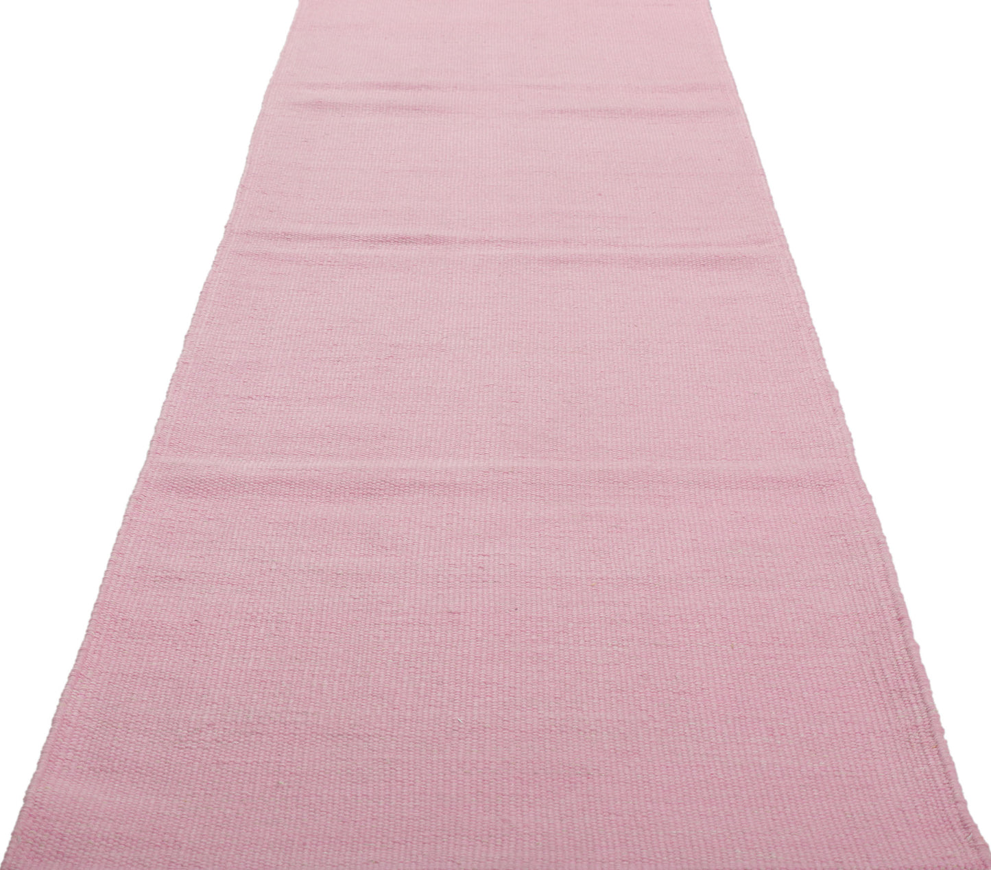 3 x 12 Swedish Inspired Pink Kilim Rug 30691