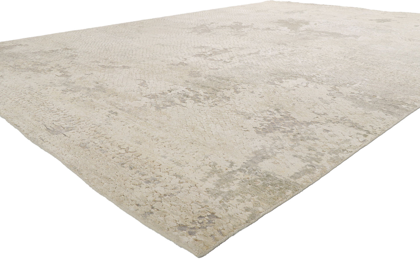 9 x 12 Contemporary Distressed Rug 30708