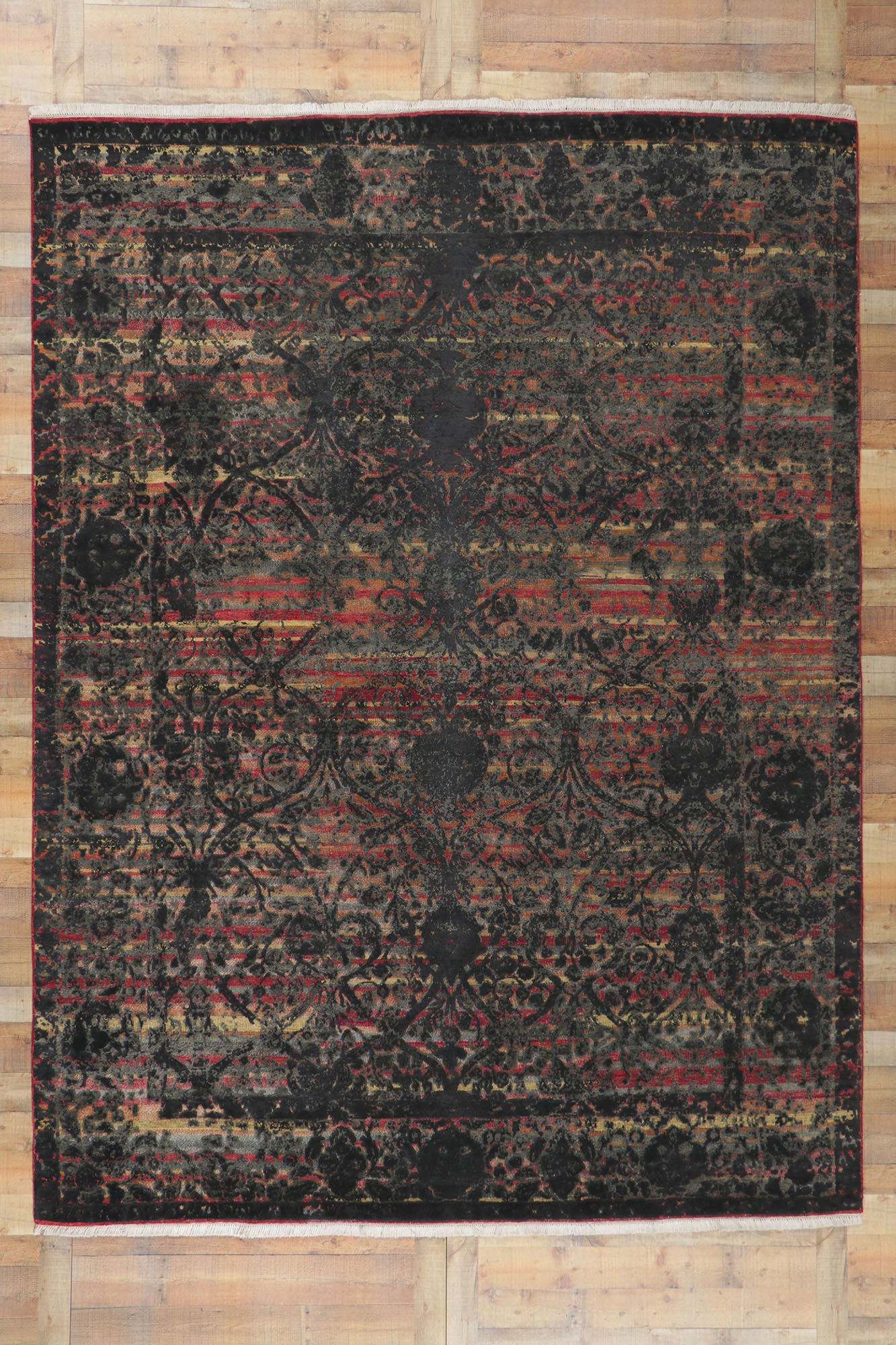 9 x 12 Distressed High-Low Rug 30710