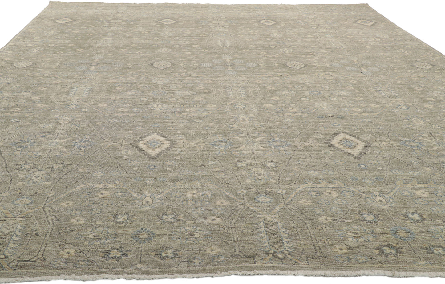 9 x 14 Vintage-Inspired Distressed Rug 30712