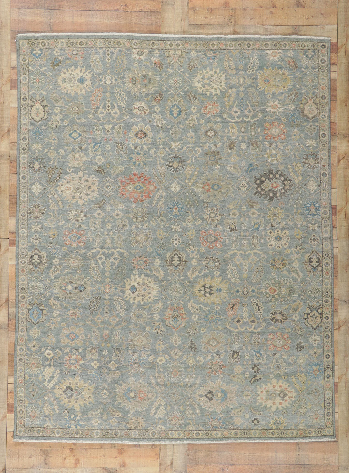 8 x 10 Vintage-Inspired Distressed Rug 30717