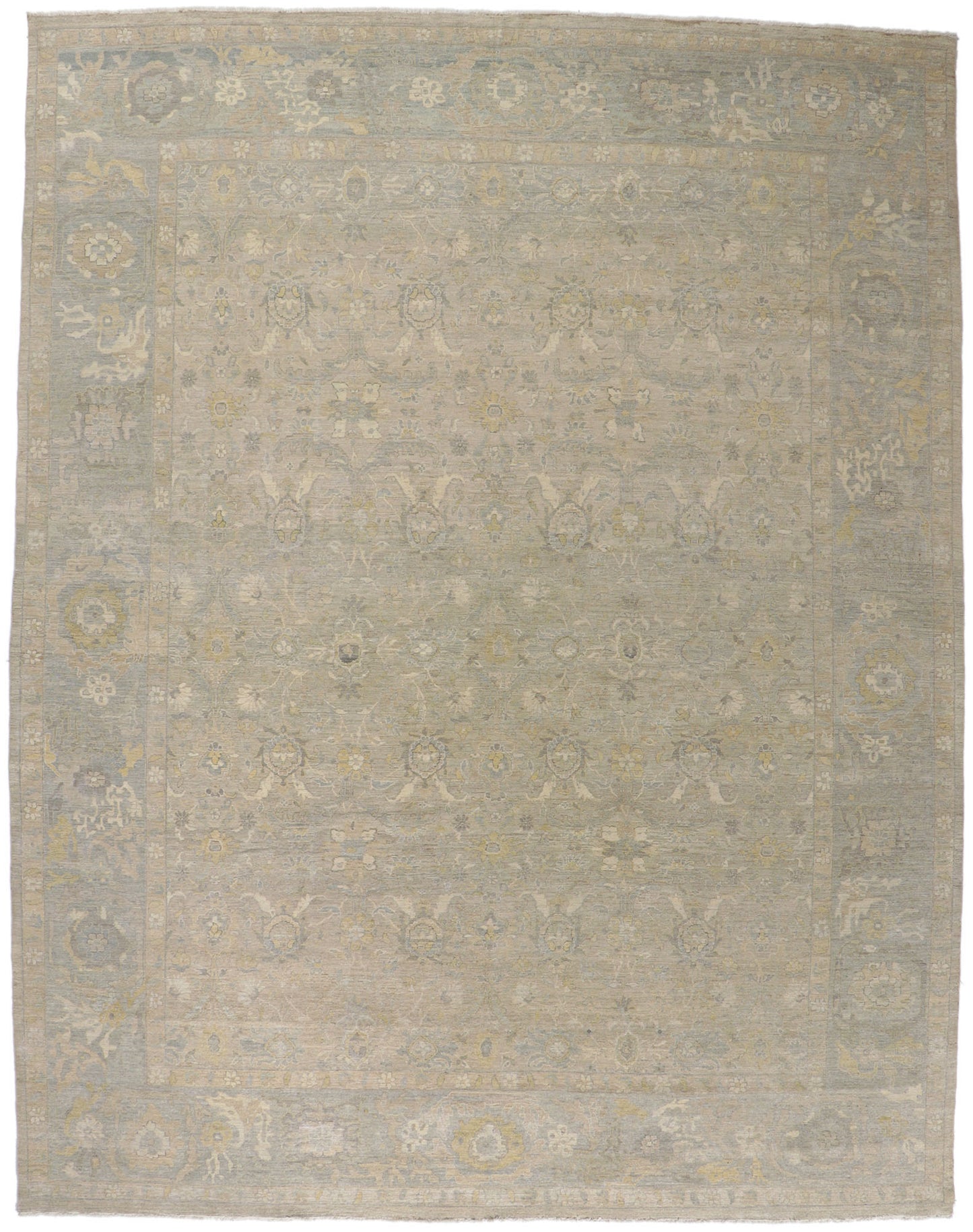 12 x 15 Vintage-Inspired Distressed Rug 30719