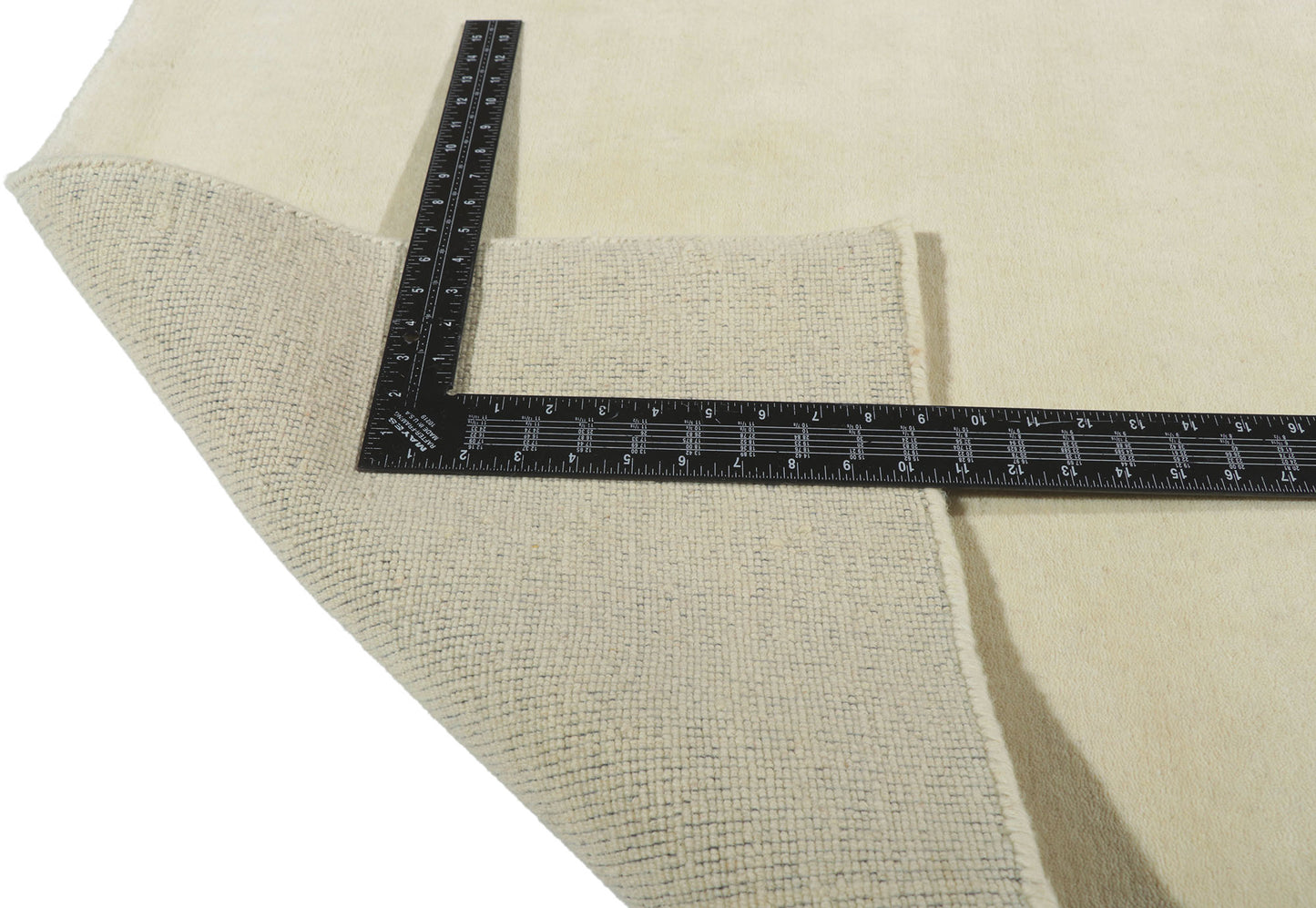 9 x 12 Contemporary Ivory Area Rug 30753