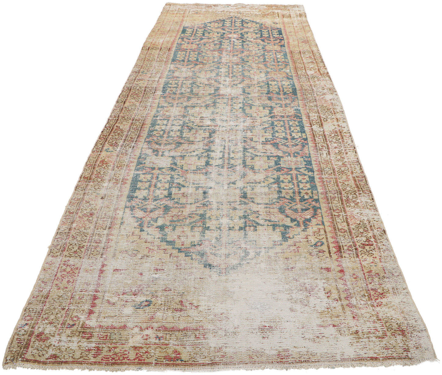 3 x 11 Antique Persian Malayer Runner 61135