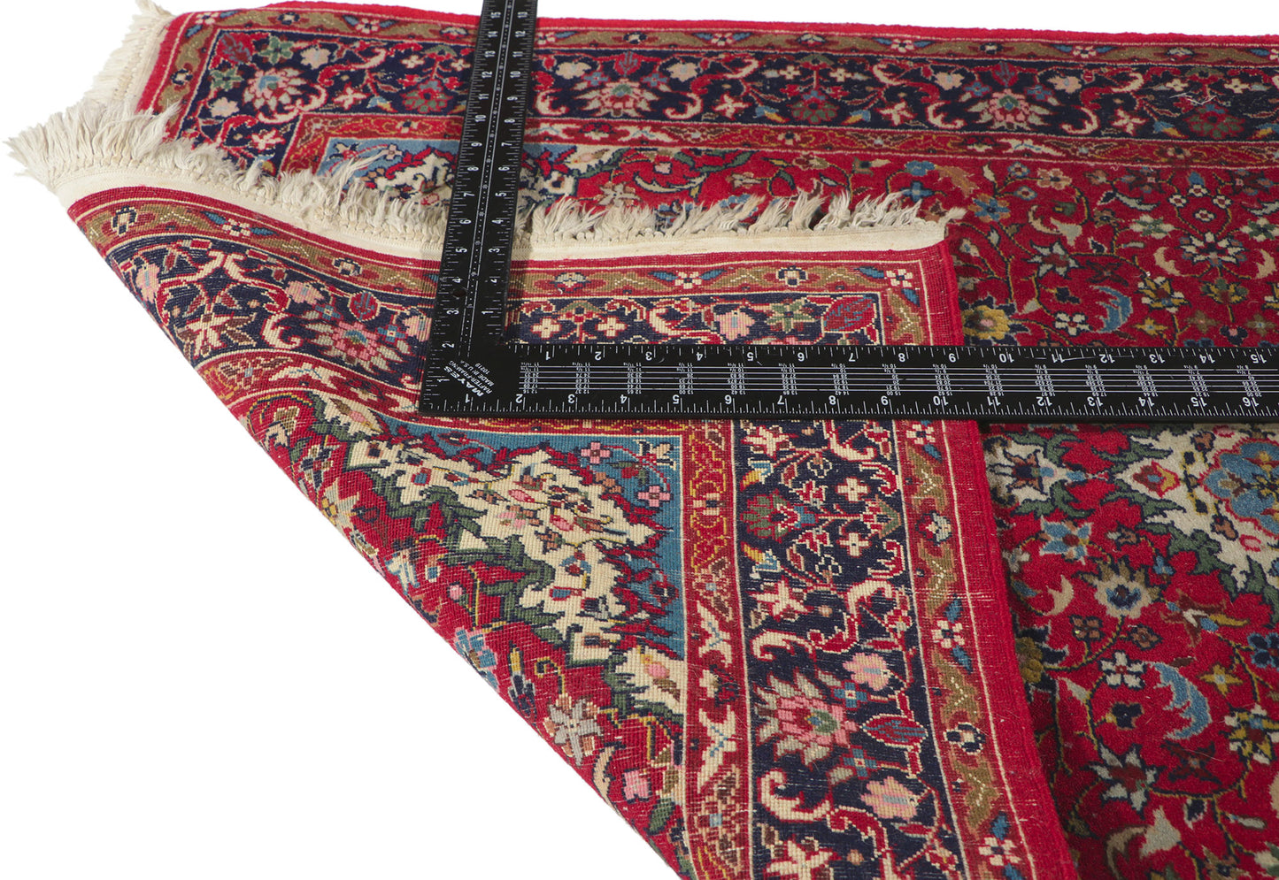3 x 11 Vintage Chinese Wool and Silk Rug 78299