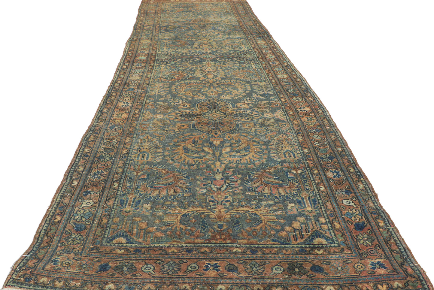 3 x 12 Antique Persian Malayer Rug 77672