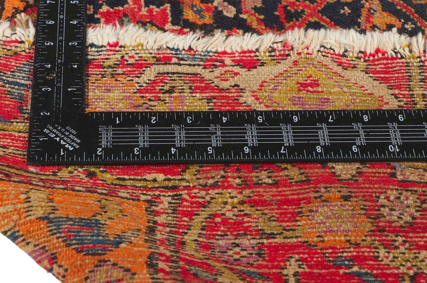 3 x 12 Antique Persian Malayer Runner 78358