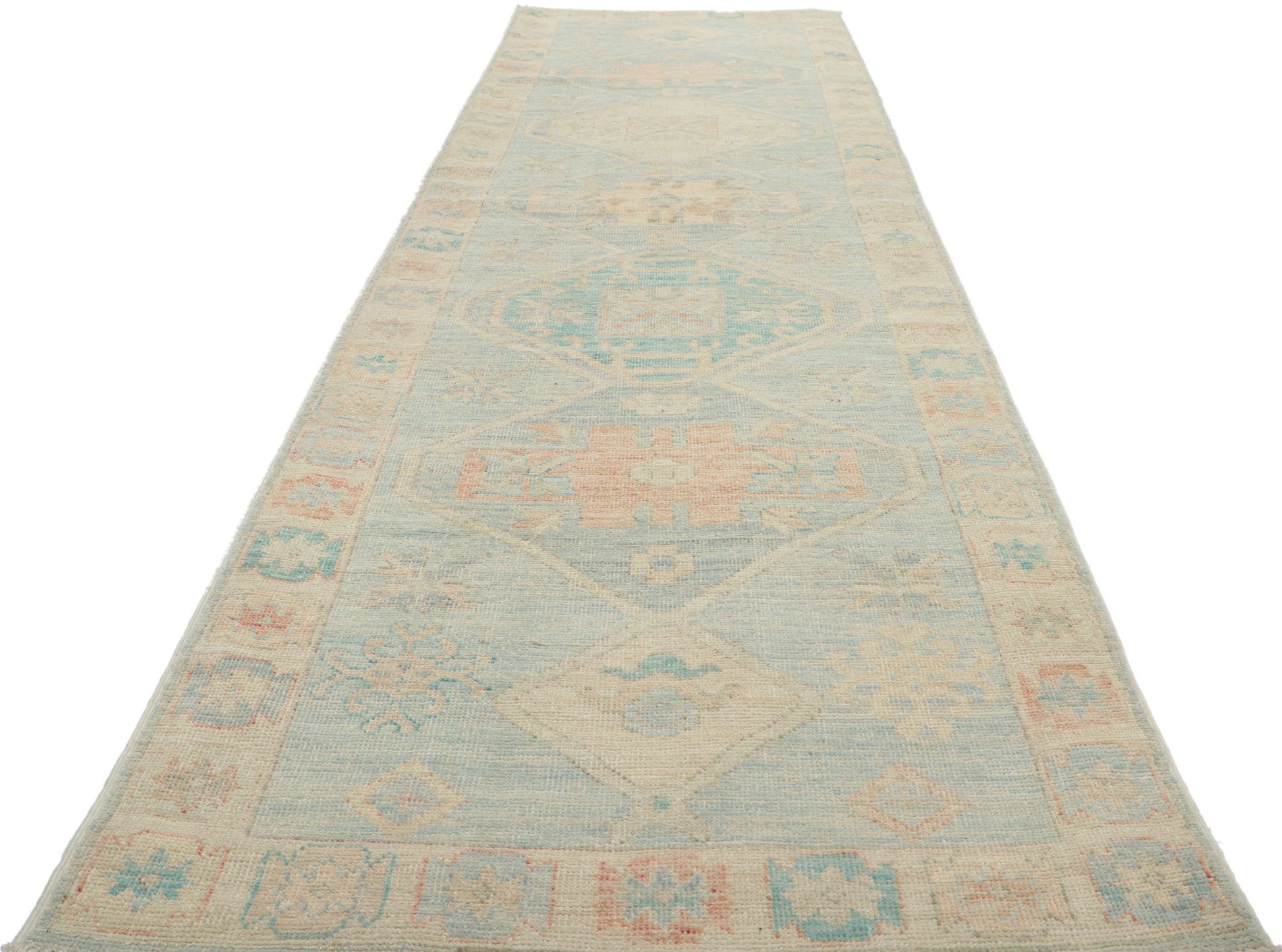 3 x 12 Modern Oushak Runner 80878