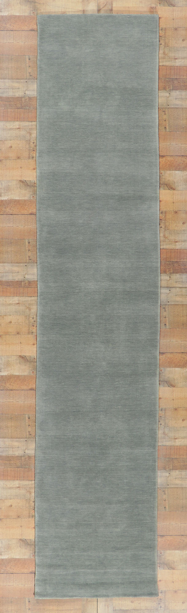 3 x 13 Contemporary Gray Hallway Runner 30746