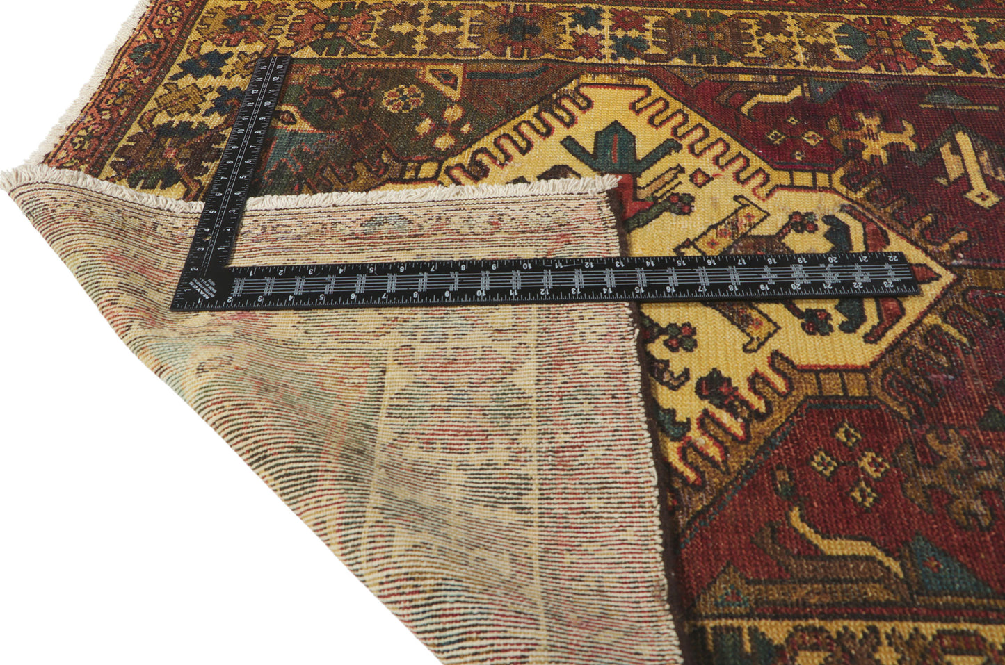 3 x 13 Vintage Persian Bakhtiari Rug 61143