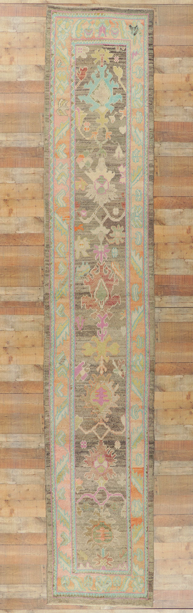 3 x 16 Modern Turkish Oushak Runner 53805