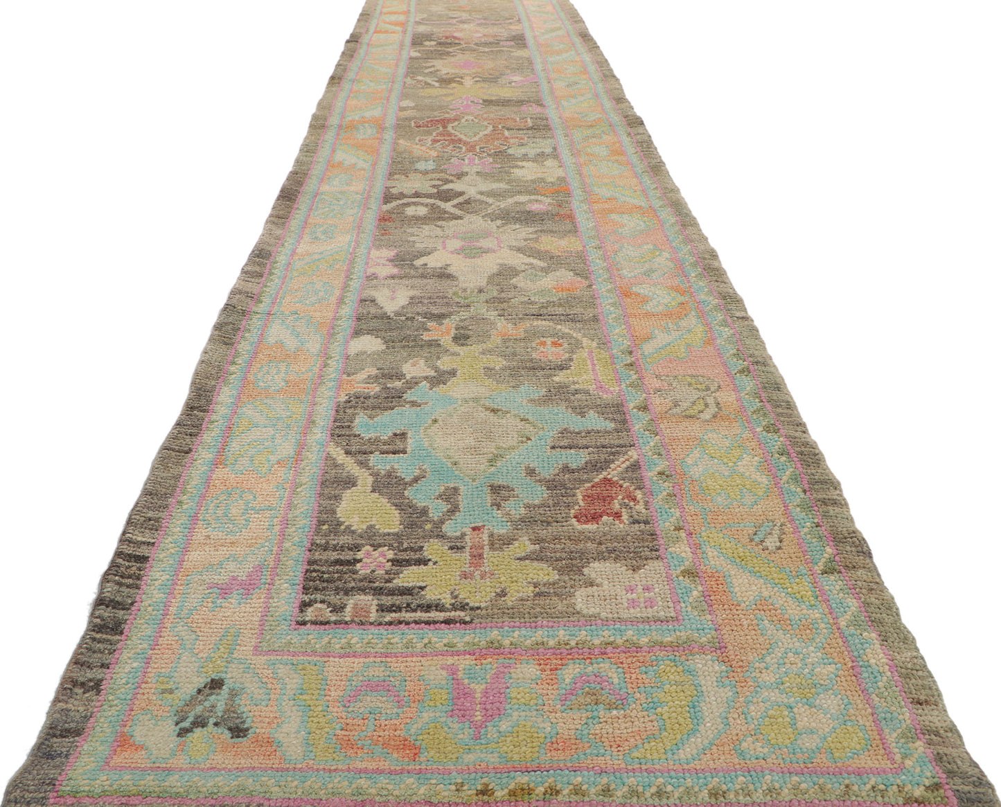 3 x 16 Modern Turkish Oushak Runner 53805