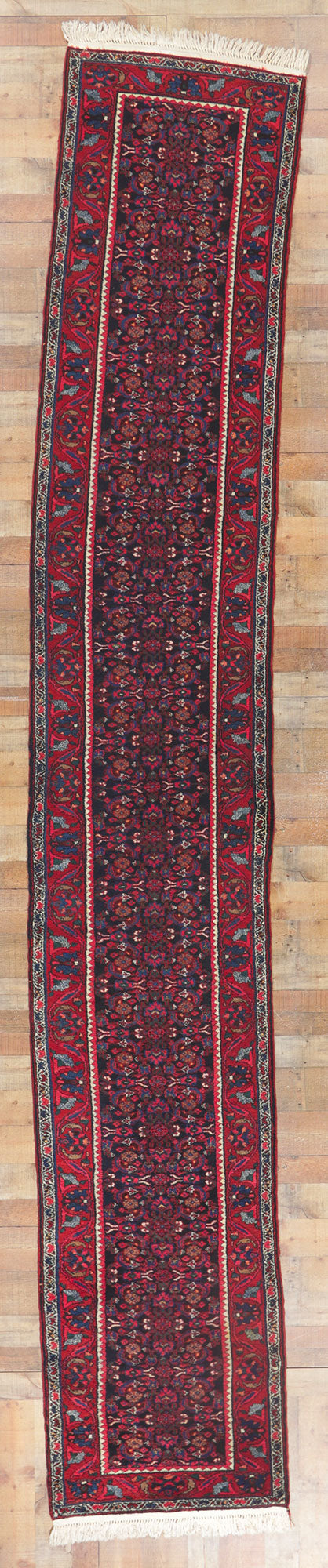 3 x 17 Antique Persian Malayer Rug 78452