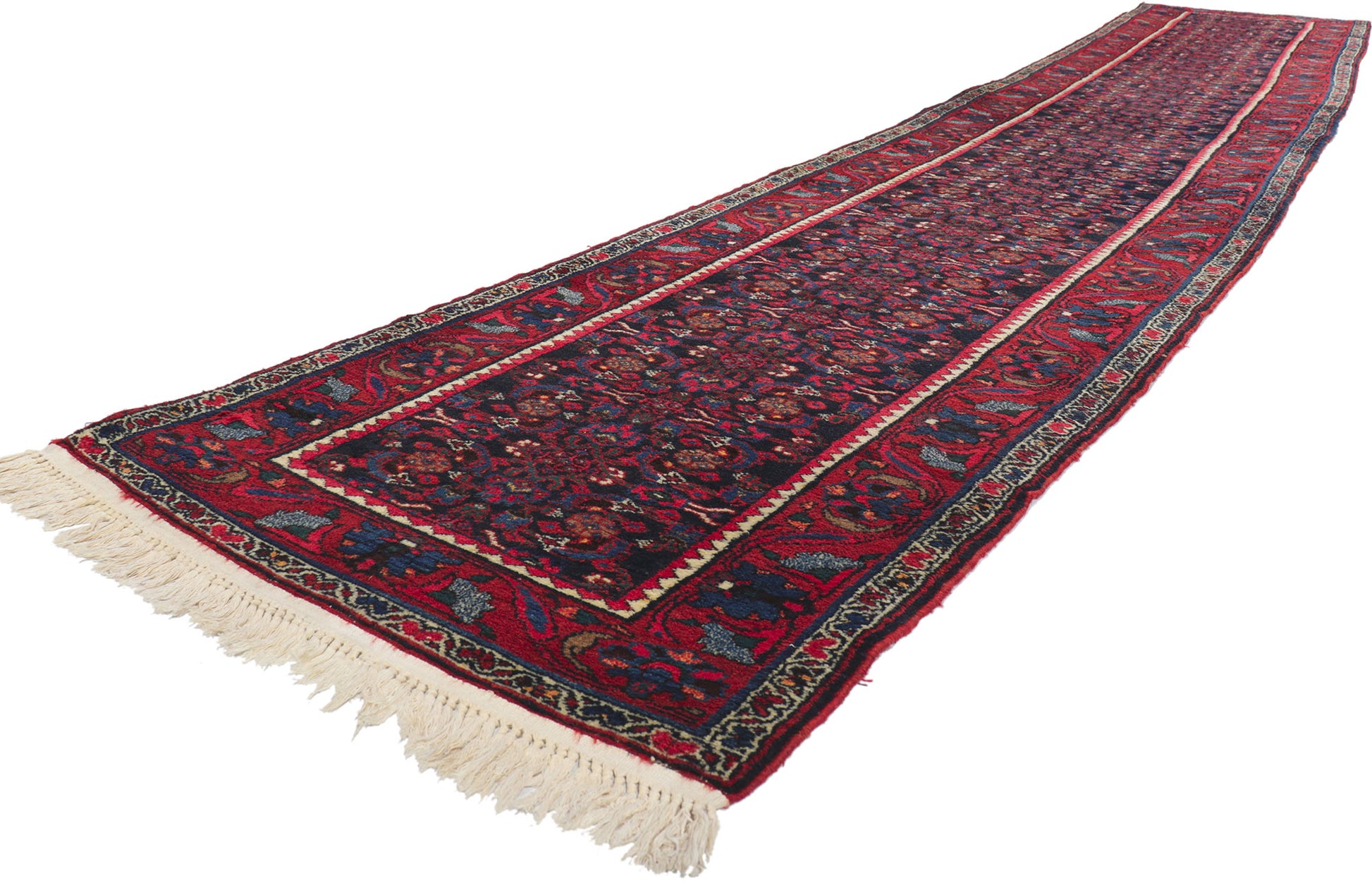 3 x 17 Antique Persian Malayer Rug 78452