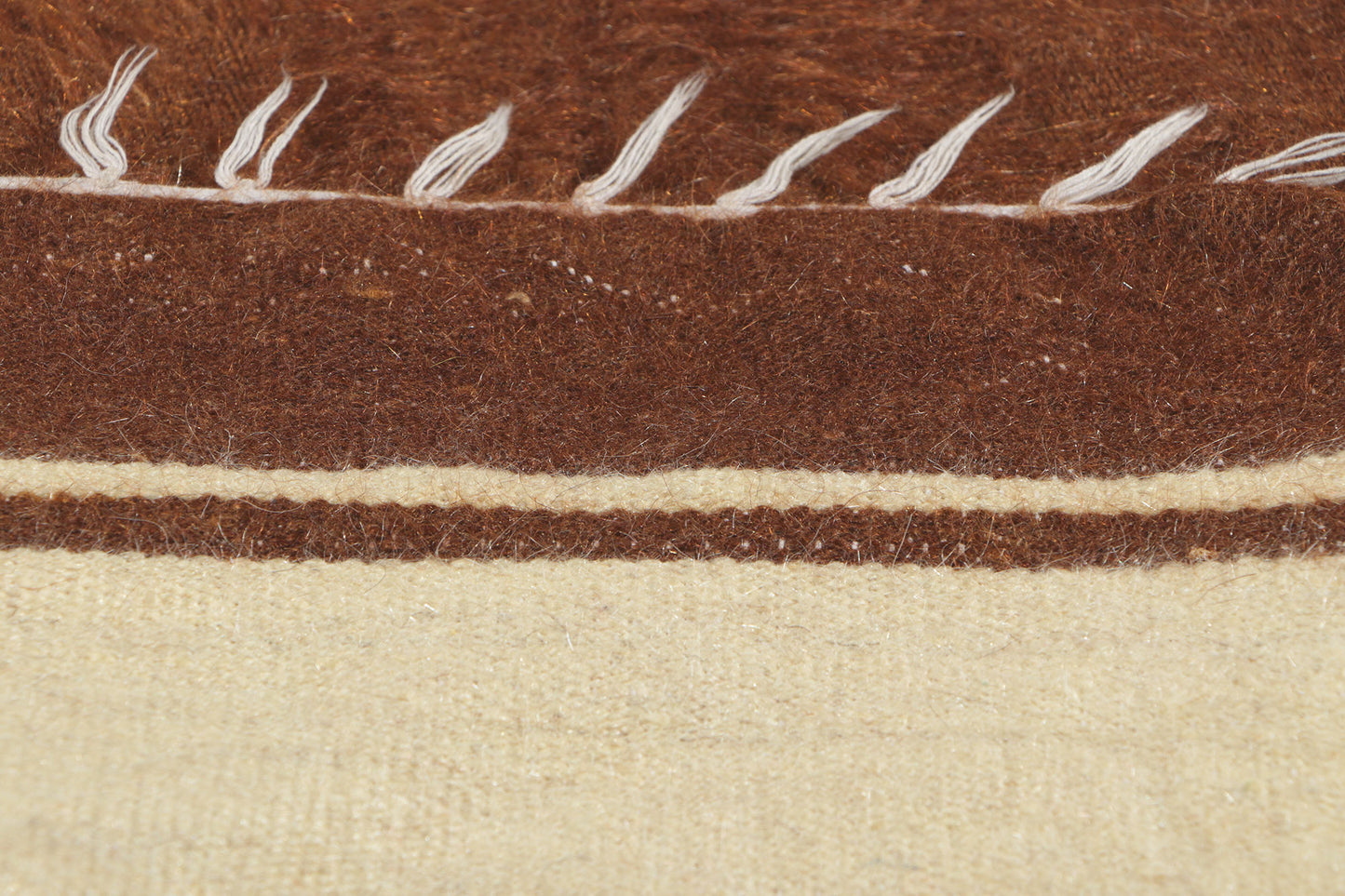 3 x 4 Turkish Angora Wool Kilim Rug 53850