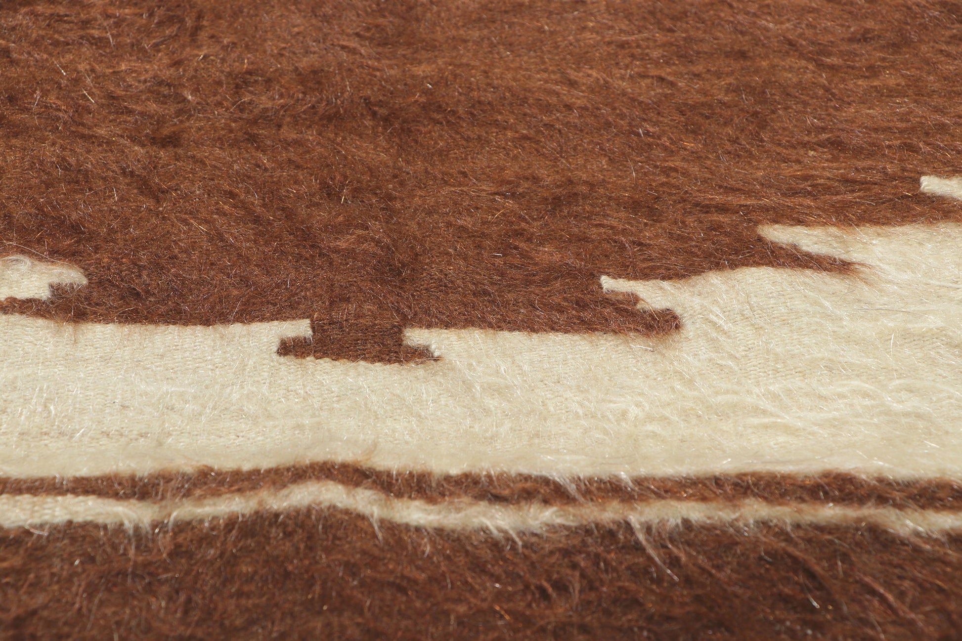 3 x 4 Turkish Angora Wool Kilim Rug 53850