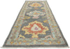3 x 8 Colorful Oushak Runner 80967