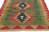 3 x 8 Vintage Persian Shiraz Kilim Rug 77604