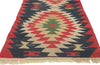 3 x 8 Vintage Persian Shiraz Kilim Rug 77601