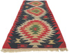 3 x 8 Vintage Persian Shiraz Kilim Rug 77601