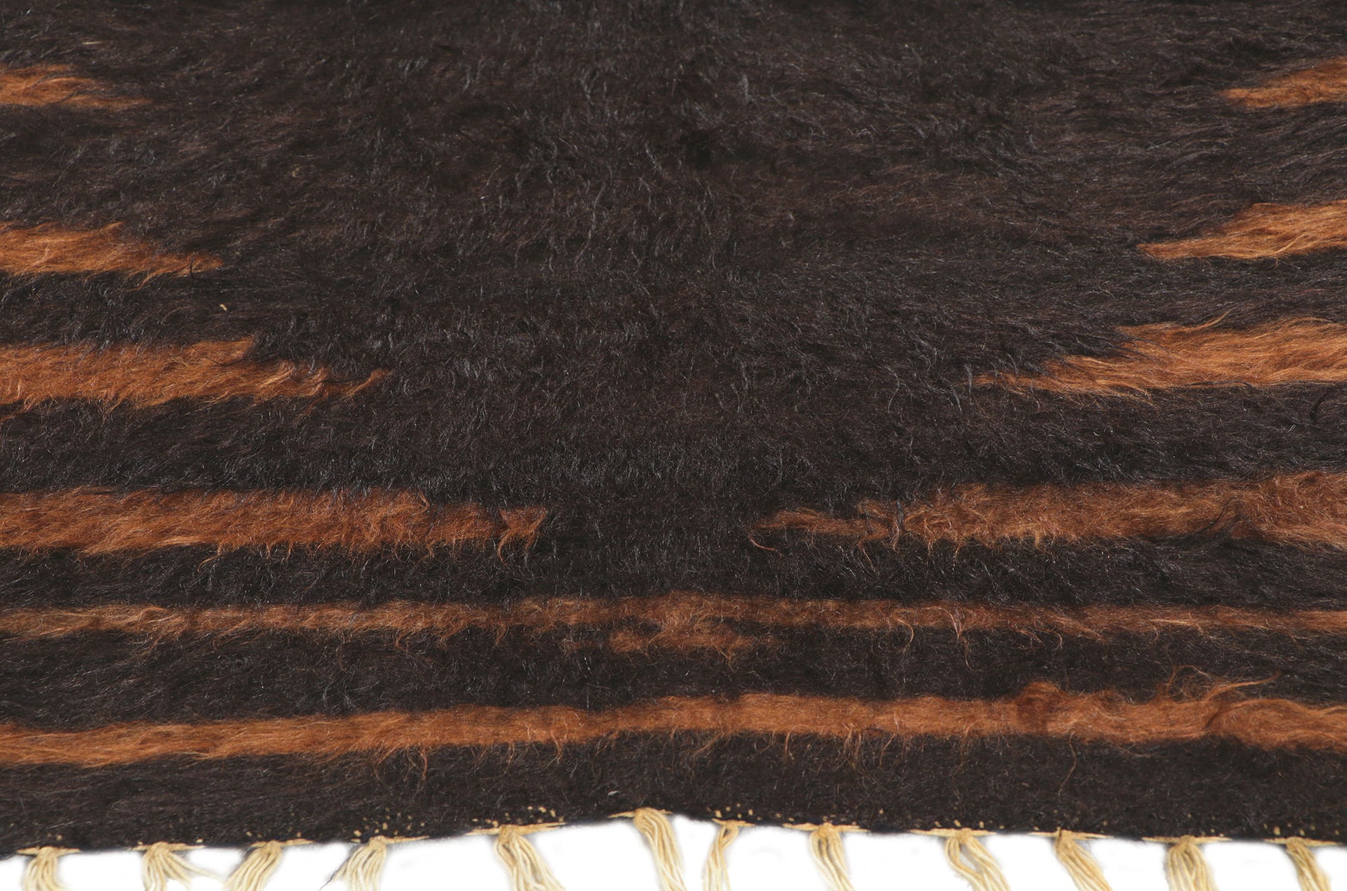 3 x 4 Turkish Angora Wool Kilim Rug 53861