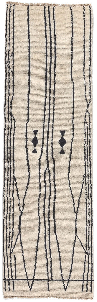 3 x 11 Modern Moroccan Runner 81018